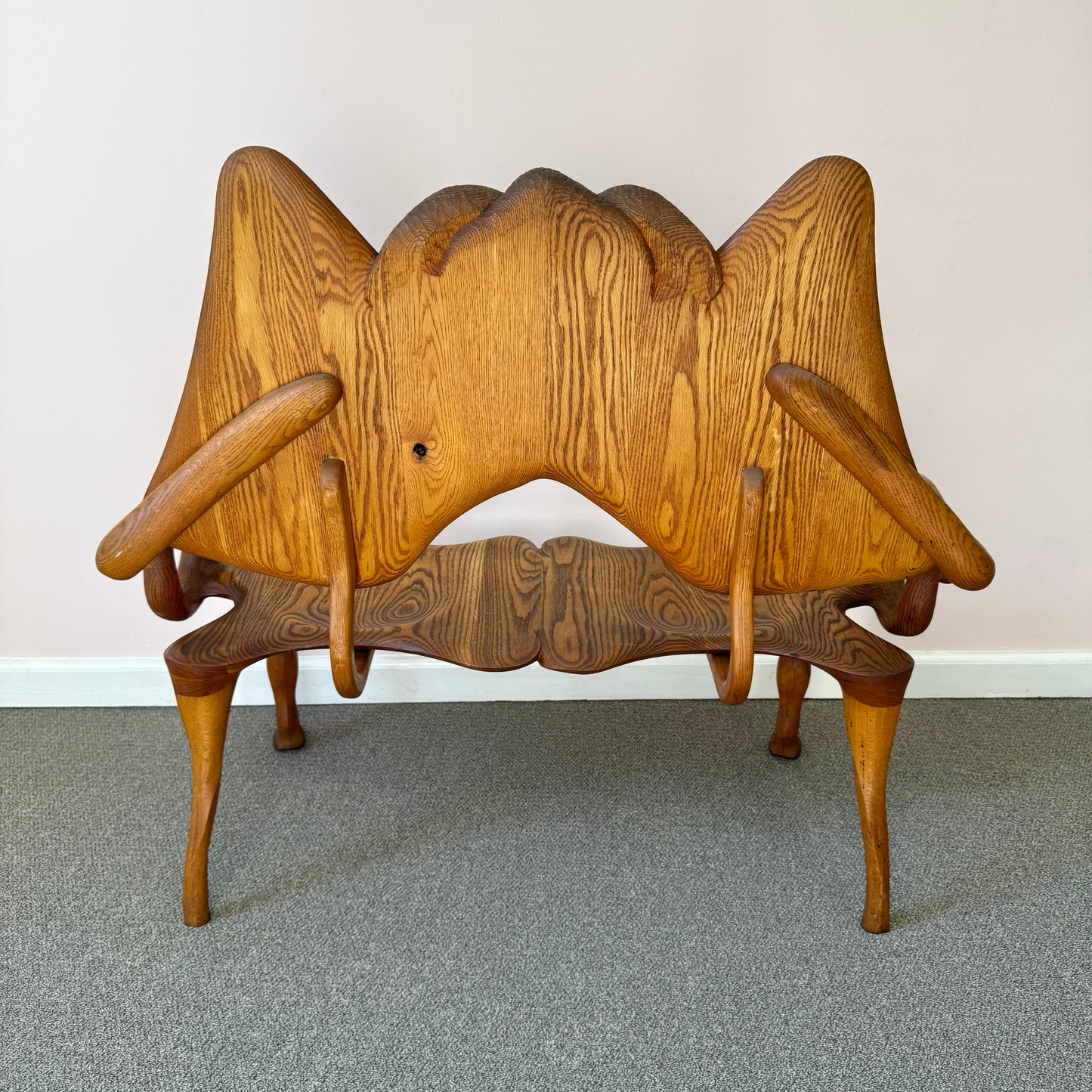 1980 Andrew Willner Ram Bench/Signed and dated