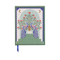 A Dopo Peacock Lined Journal