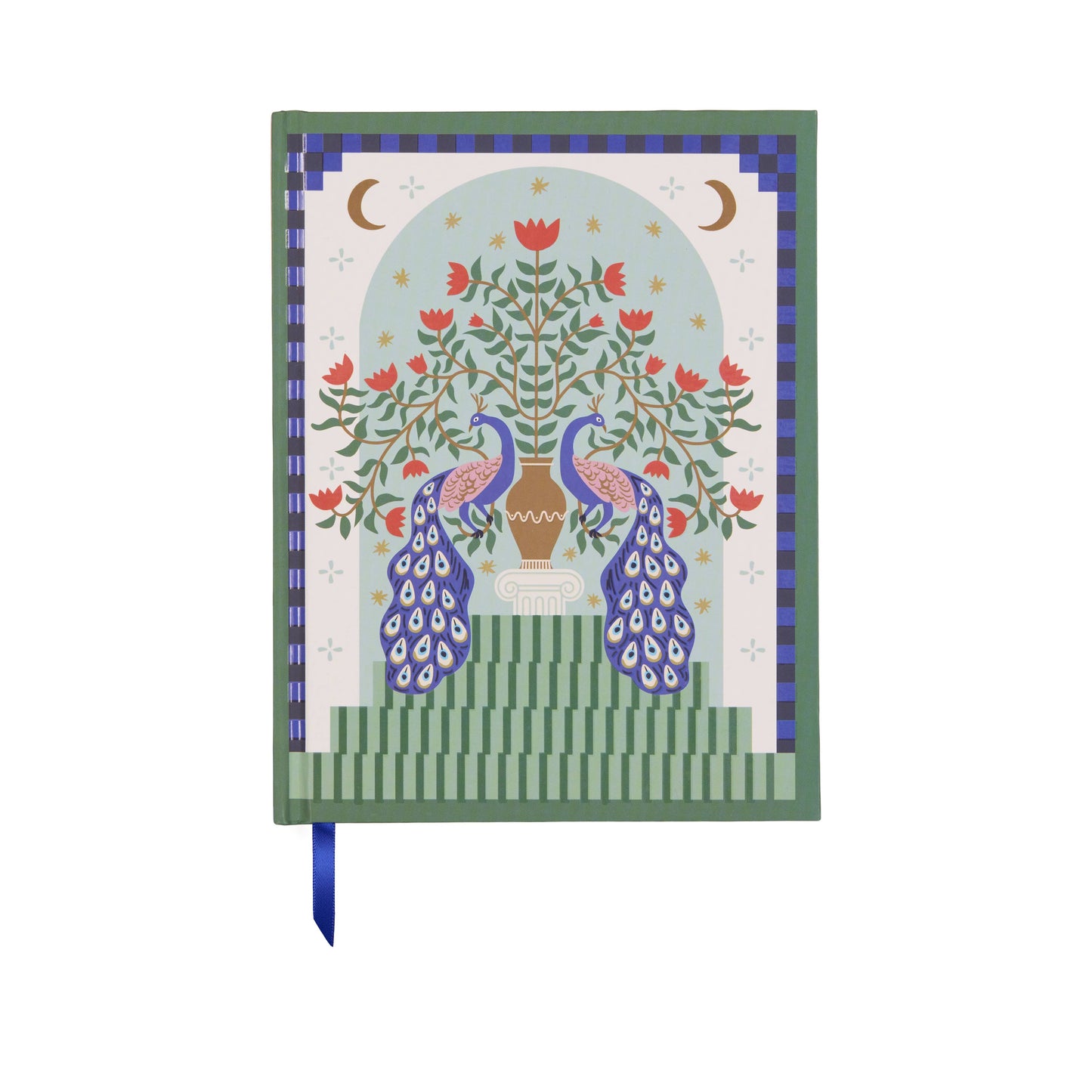A Dopo Peacock Lined Journal