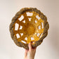 Vintage Poppyseed Salt Dough Bagel Bread Bowl