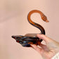 Vintage Murano Glass Style Swan Catchall Dish