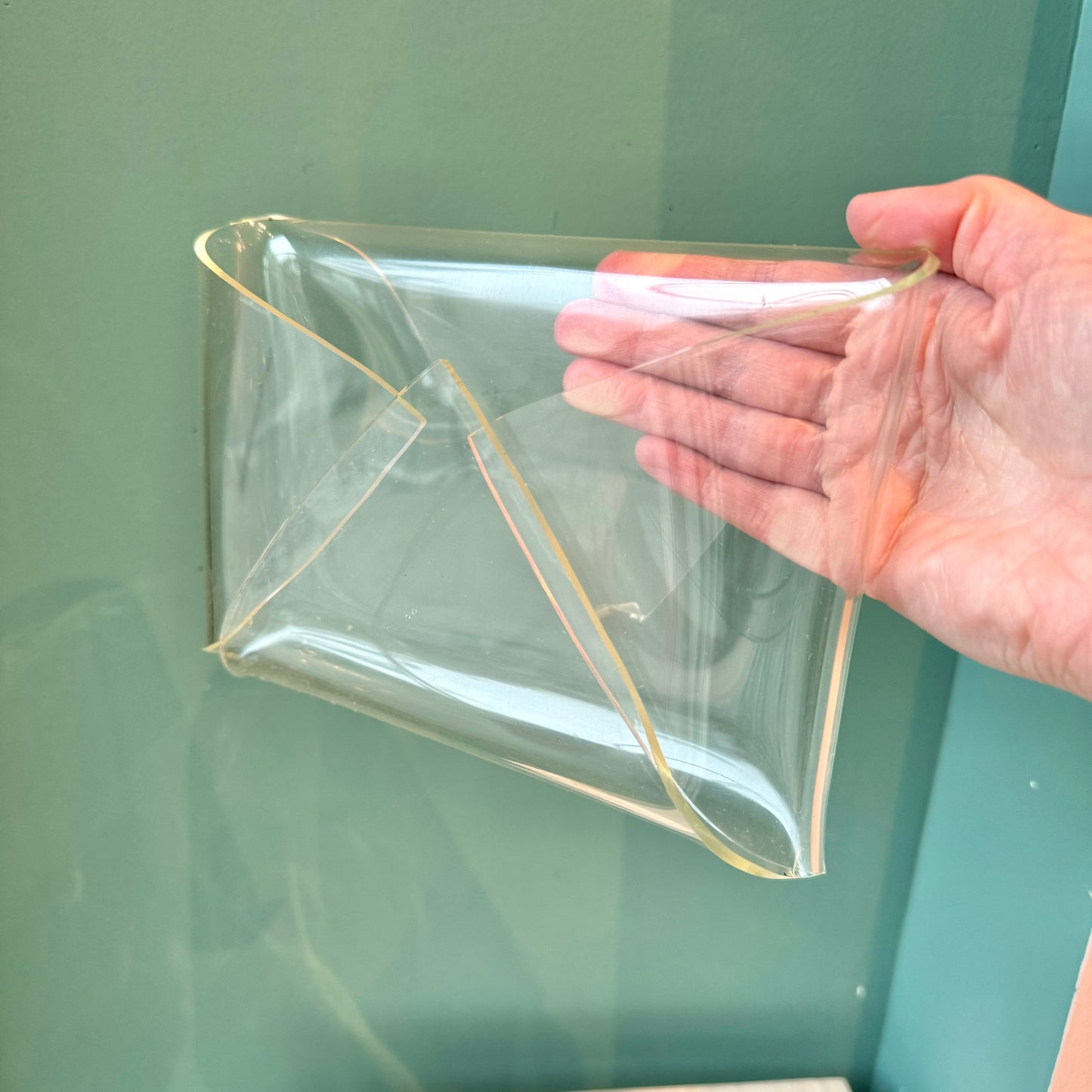 Vintage Lucite Envelope Letter Holder