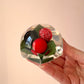 Vintage Set of 2 Lucite Berry Jars with Spoons by CL Designs Germany