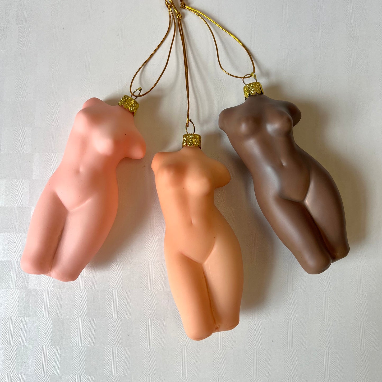Nude Woman Torso Ornament