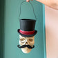 Vintage Inspired Top Hat Skull Candy Bucket