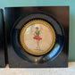 Pair of Vintage Needlepoint Ballerina Wall Plaques