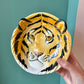 Vintage Italian Terracotta Tiger Head Bowl