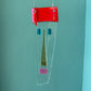 Vintage Fused Glass Face Sculpture by Y.Royon
