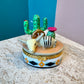 Cactus & Skull Hand Painted Trinket Box