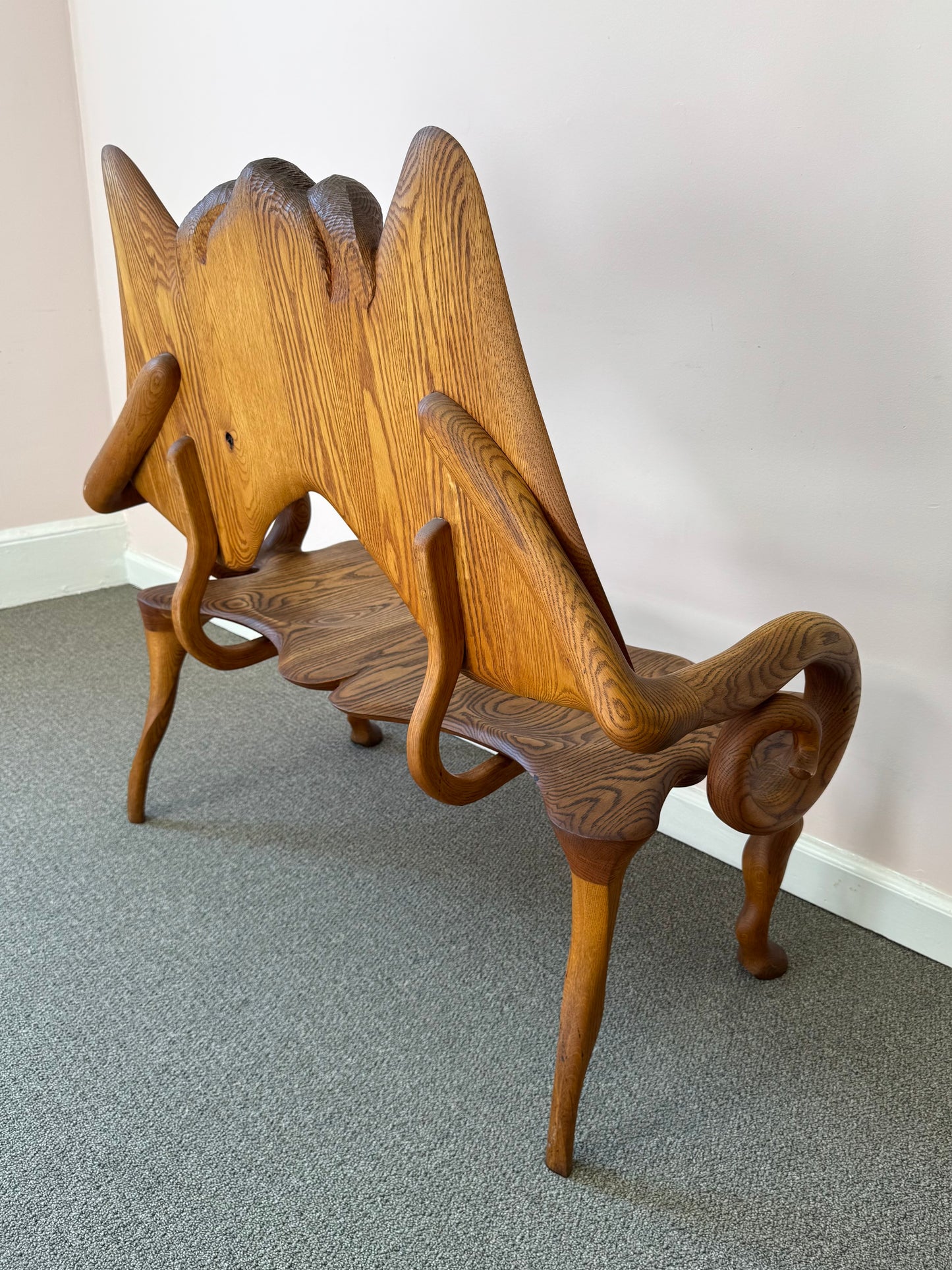 1980 Andrew Willner Ram Bench/Signed and dated