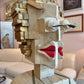 Vintage Marilyn Monroe Wooden Sculpture Part of the 'Hero Heads' Series by Martin Miller