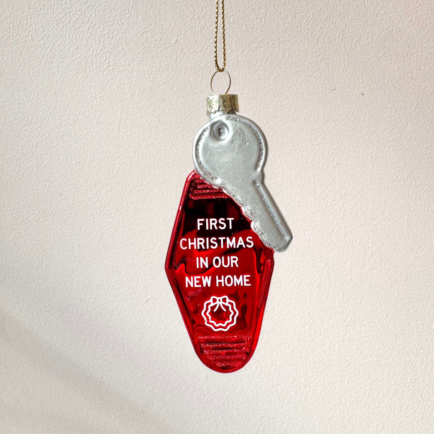 "First Christmas in Our Home" Key Ornament