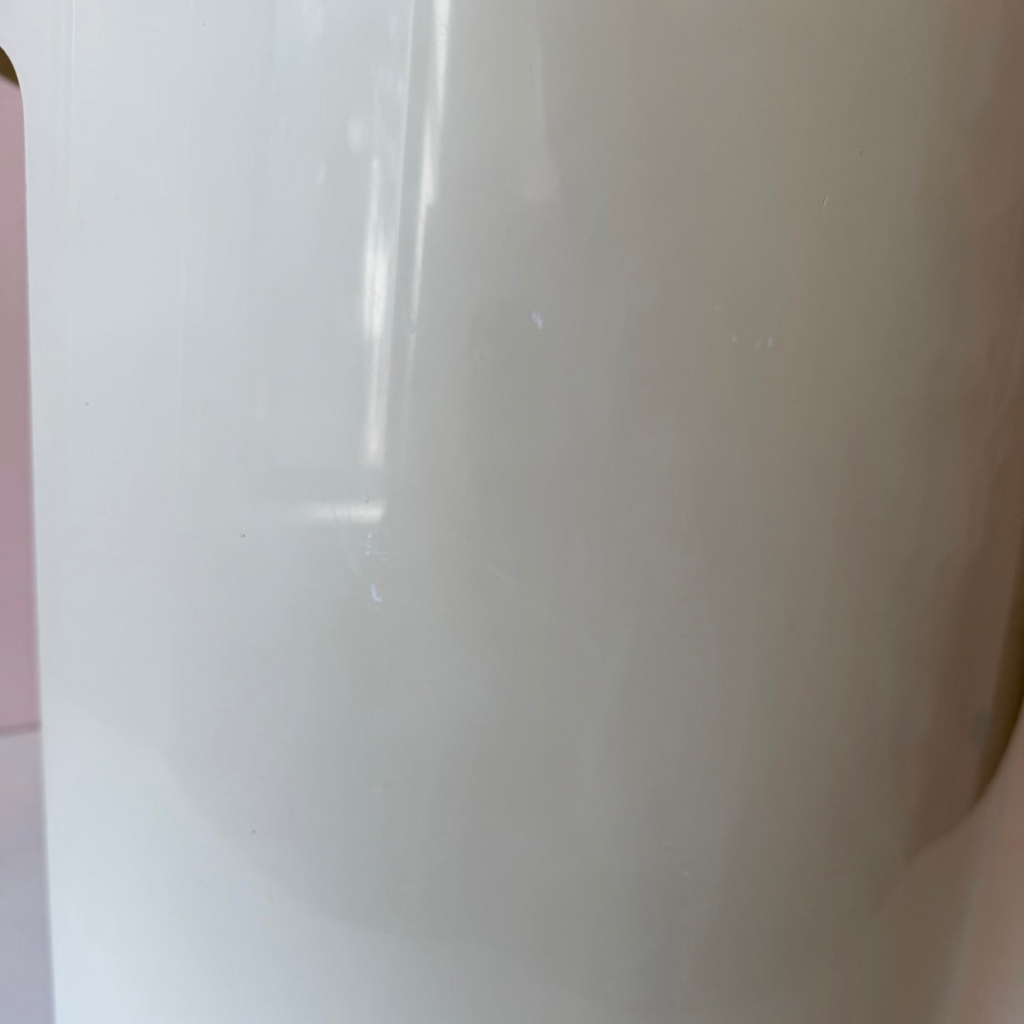 Vintage 1970's "UMBO" Cream Plastic Stacking Chair by Kay Leroy Ruggles