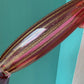Vintage Tall Pink Murano Glass Candlestick Holder - signed