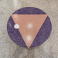 Vintage 1980's Postmodern Pink and Purple Side/Accent Table