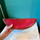 Vintage Wooden Watermelon Slice Wall Hanging