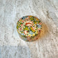 Vintage Paper Mache Floral Trinket Box