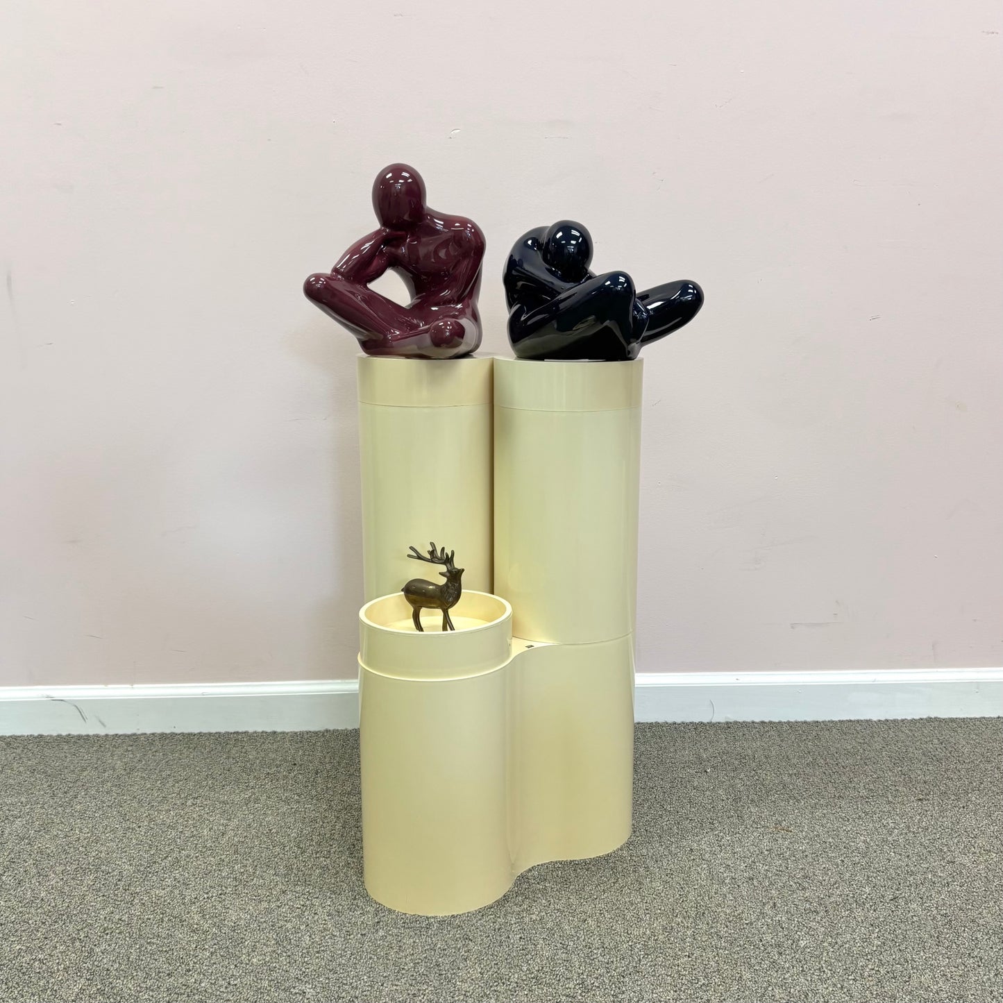 Vintage Modular “Fiocco” Pedestal by Pierluigi Spadolini for Kartell