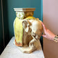 Vintage Elephant Plant Stand Side/Accent Table
