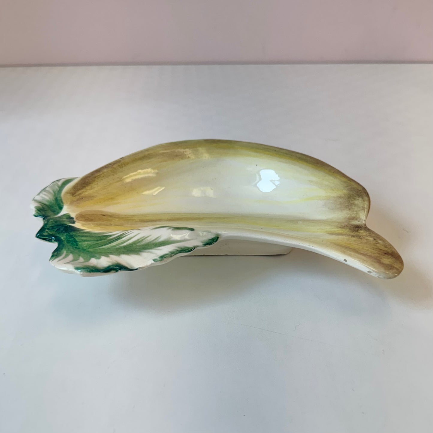 Vintage Italian Ceramic Banana Catchall Dish