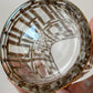 Vintage Set of 6 Imperial Glass Company Highball Glasses in the Gold Shoji Pattern