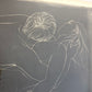Vintage 1974 “Untitled - Embrace” Limited Edition Artists Proof Lithograph by Pierre-Yves Trémois