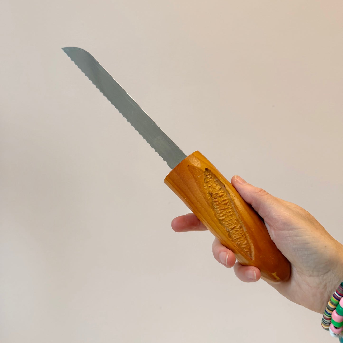 Vintage French Novelty Baguette Bread Knife