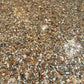 Vintage Abalone Shell Resin and Chrome Circular Dining Table