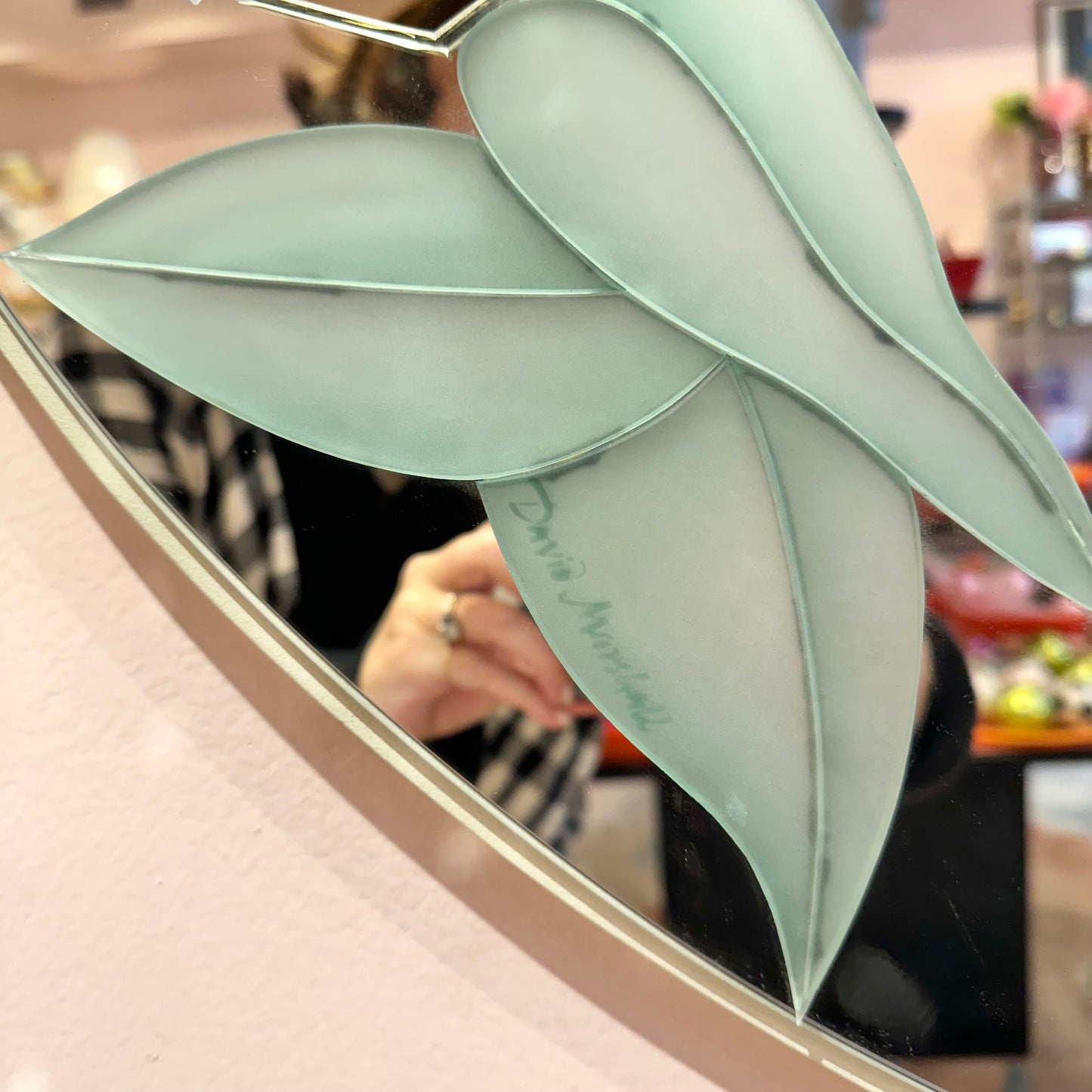 Vintage 1980’s David Marshall Toucan Mirror