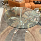 Vintage Lucite and Glass Dining Table by Hill Manufacturing Co.