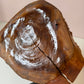 Vintage Hand-Crafted Live Edge Carved Wooden Root Bowl