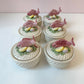 Vintage Set of 2 Fish Lidded Bowls by Fitz and Floyd