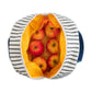 Zipper Lunch Bag - Pencil Stripe Nautical