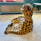 Extra Large Vintage Resting Cheetah Statue