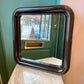 Vintage Delfo Mirror in Brown Plastic by Sergio Mazza for Artemide, 1960s