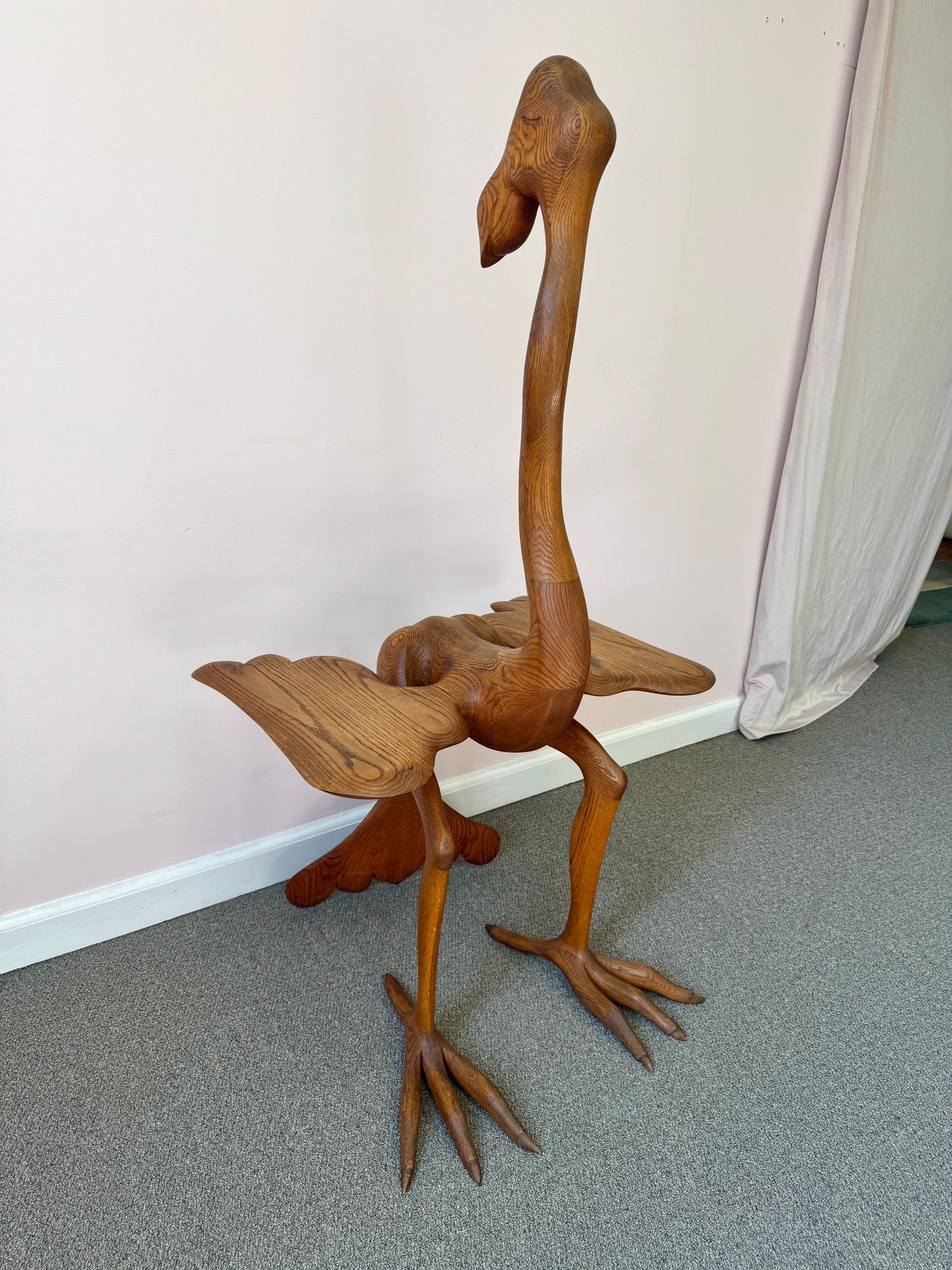 1980 Andrew Willner Ostrich Table/Signed and Dated