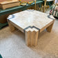 Vintage Maitland Smith Style Tessellated Coffee Table