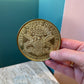 Set of Four Vintage Oversized Novelty Coins