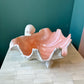 Vintage Fitz and Floyd Ceramic Footed Shell Dish