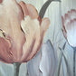 Framed Vintage 1980's Lee Reynolds Tulip Giclee Artwork