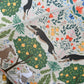 Art Deco Modern Greyhound and Florals Umbrella