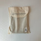 Green Velvet Embroidered Everything Pouch - Luna Moth & Crescent Moon