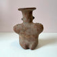Vintage Handcrafted Mexican Terracotta Figurative Talisman Vessel/Vase