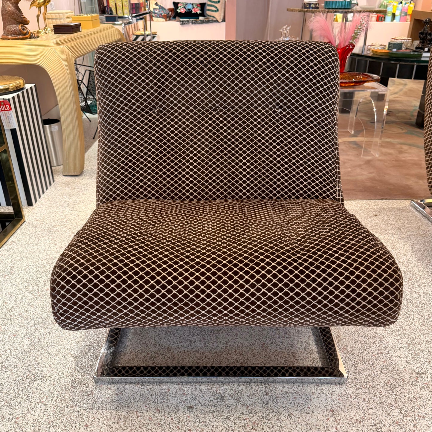 Vintage 1970's Lounge Chair by Adrian Pearsall for Comfort Designs /item