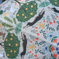 Art Deco Modern Greyhound and Florals Umbrella
