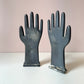 Vintage Pair of Ceramic Flat Glove Mold Display Hands