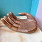 XL Vintage Wooden Hand Sculpture