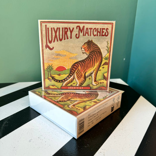 Tiger Sunset Luxury Matches