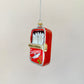 Can of Sardines Glass Ornament
