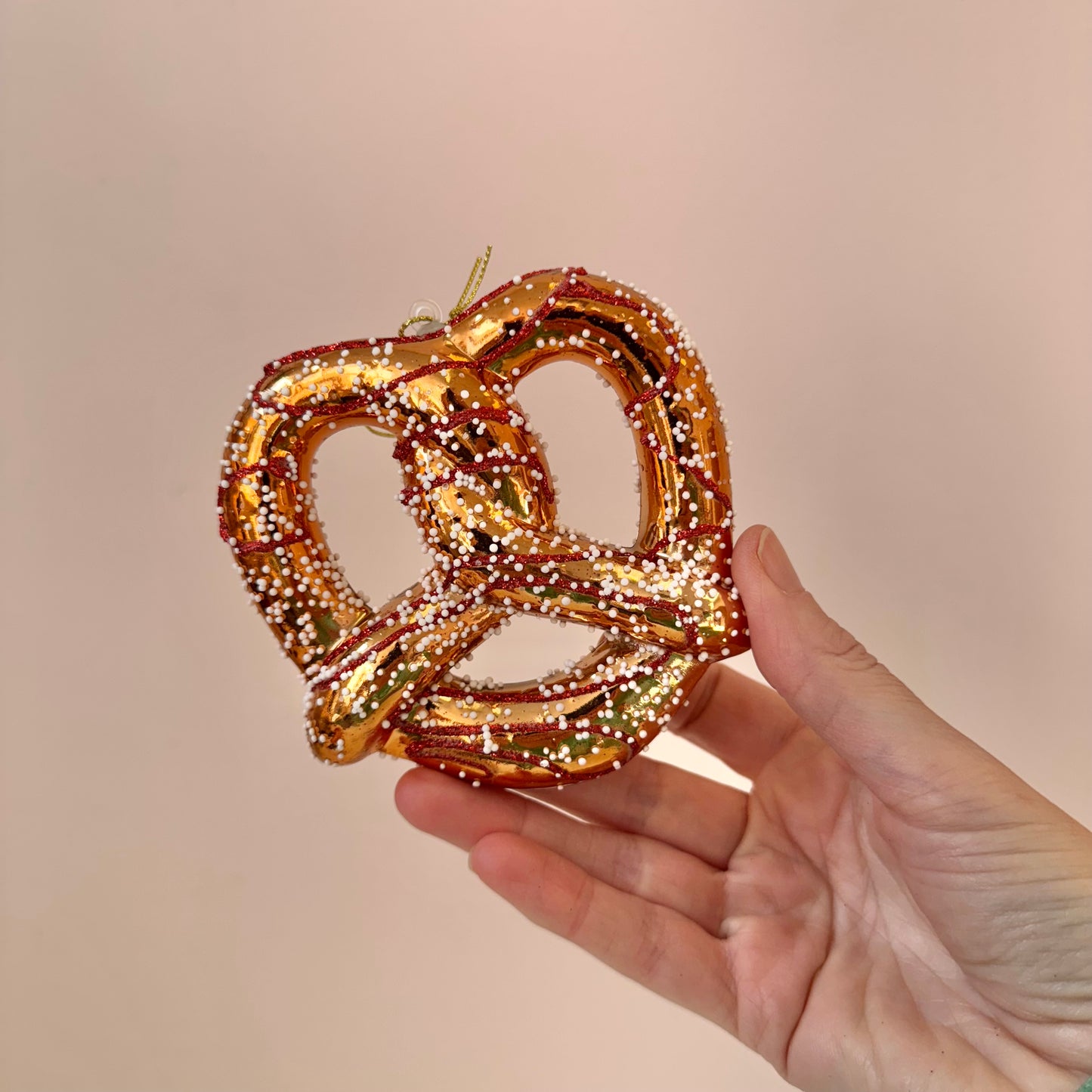Salted Pretzel Ornament